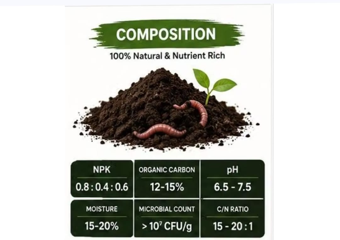 Sara Organic Black Gold Vermicompost