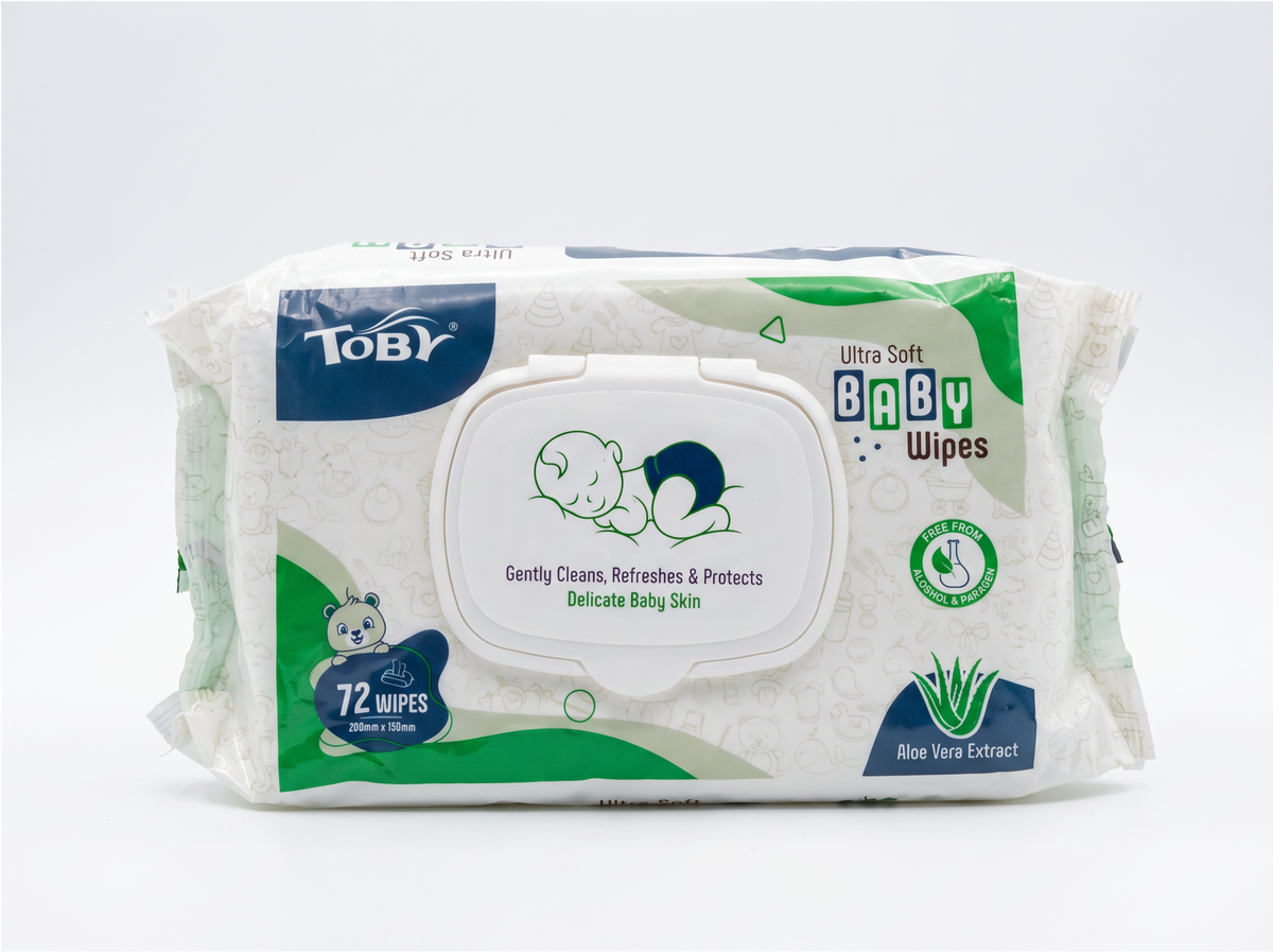 Toby Ultra Soft Baby Wipes