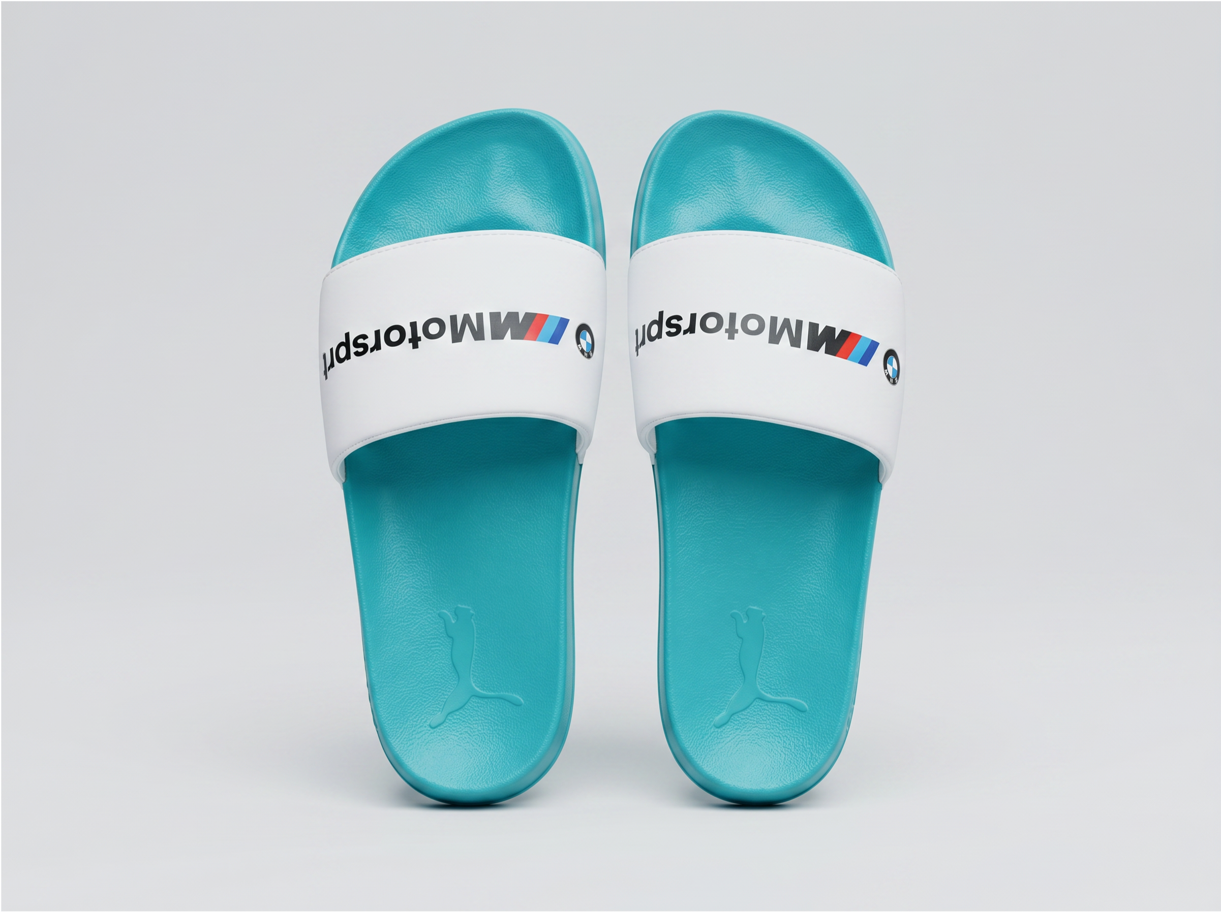 Puma blue slippers for Kids