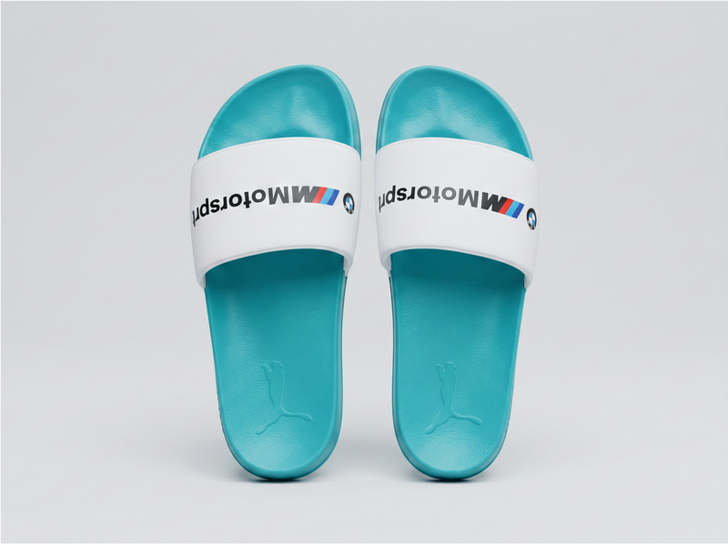 Puma blue slippers for Kids