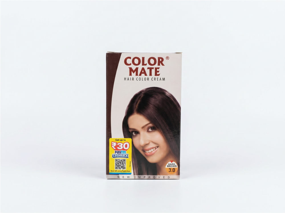Color mate (Dark Brown) 65ml