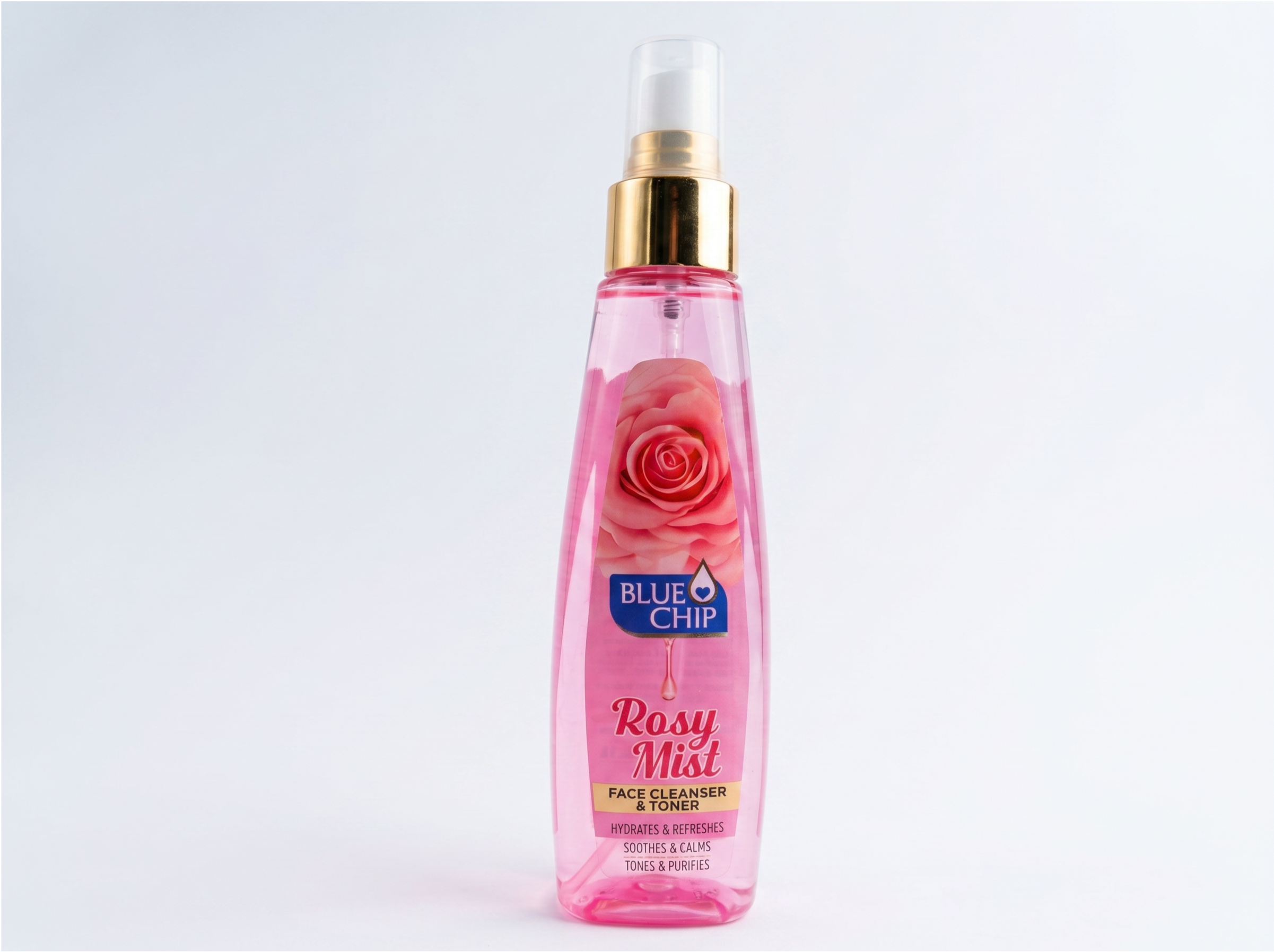Blue Chip Rose Mist Face Cleanser And Toner 120ml