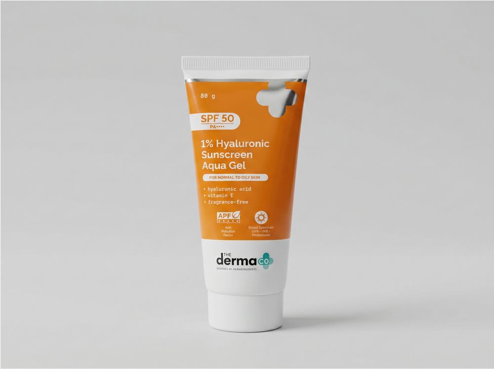Derma Co SPF 50 Aqua Gel Sunscreen 80g