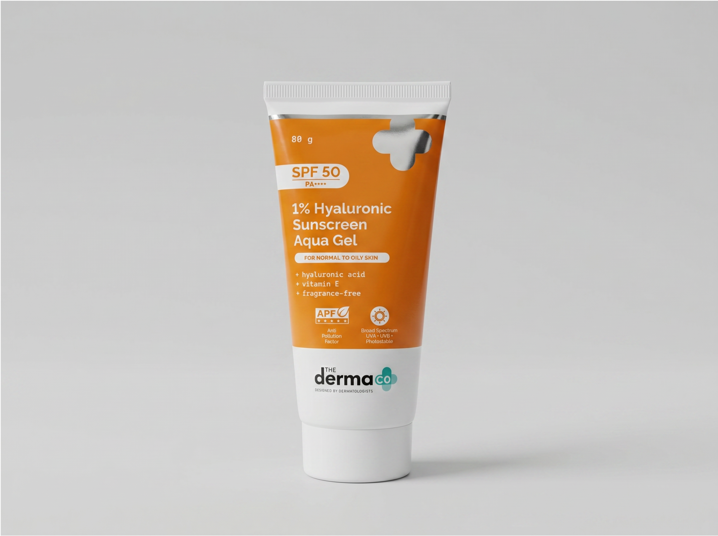 Derma Co SPF 50 Aqua Gel Sunscreen 80g