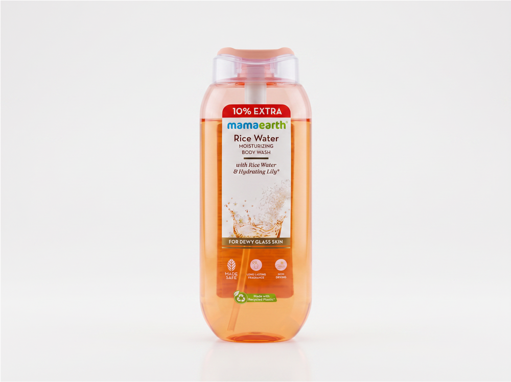 Mamaearth Rice Water Moisturizing Body Wash 275ml