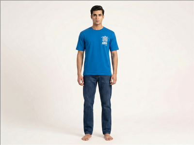 Amiri Blue T-shirt for Men
