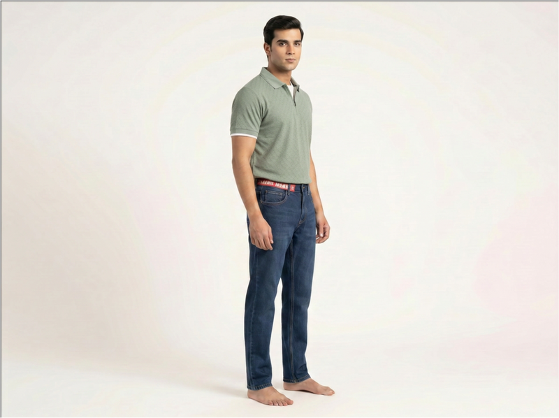 Olive Polo Shirt for Men