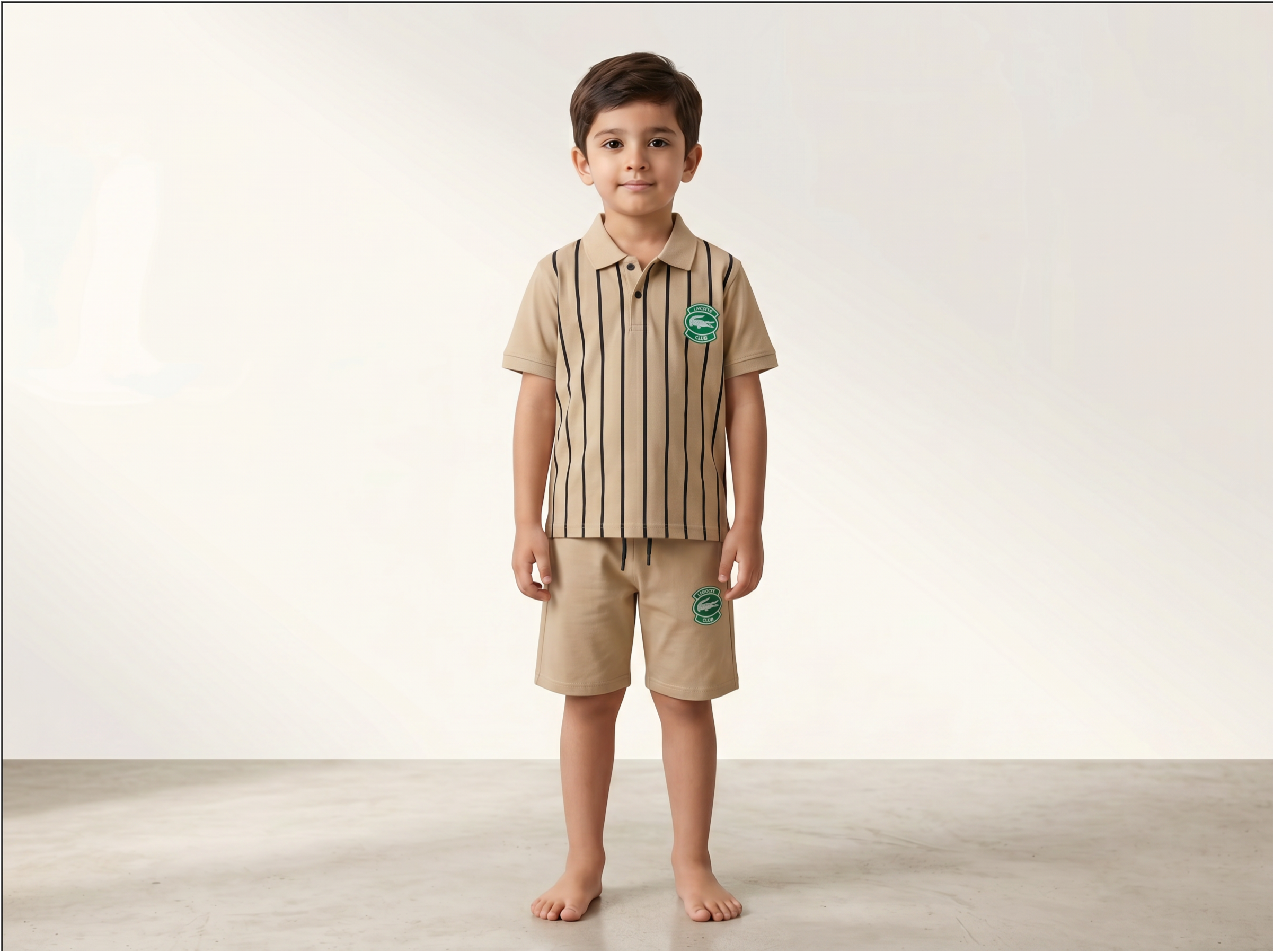 Polo Shirt with Shorts for Kids