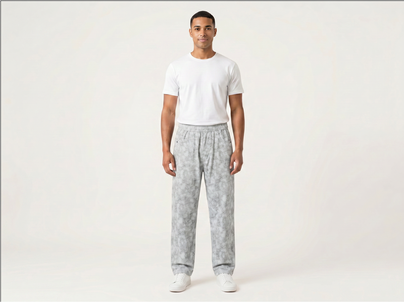 H&M Linen Print Lower for Men