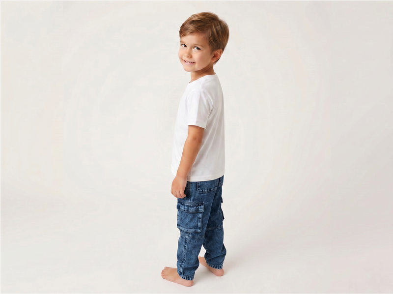 Dark blue Cargo Pants for Kids