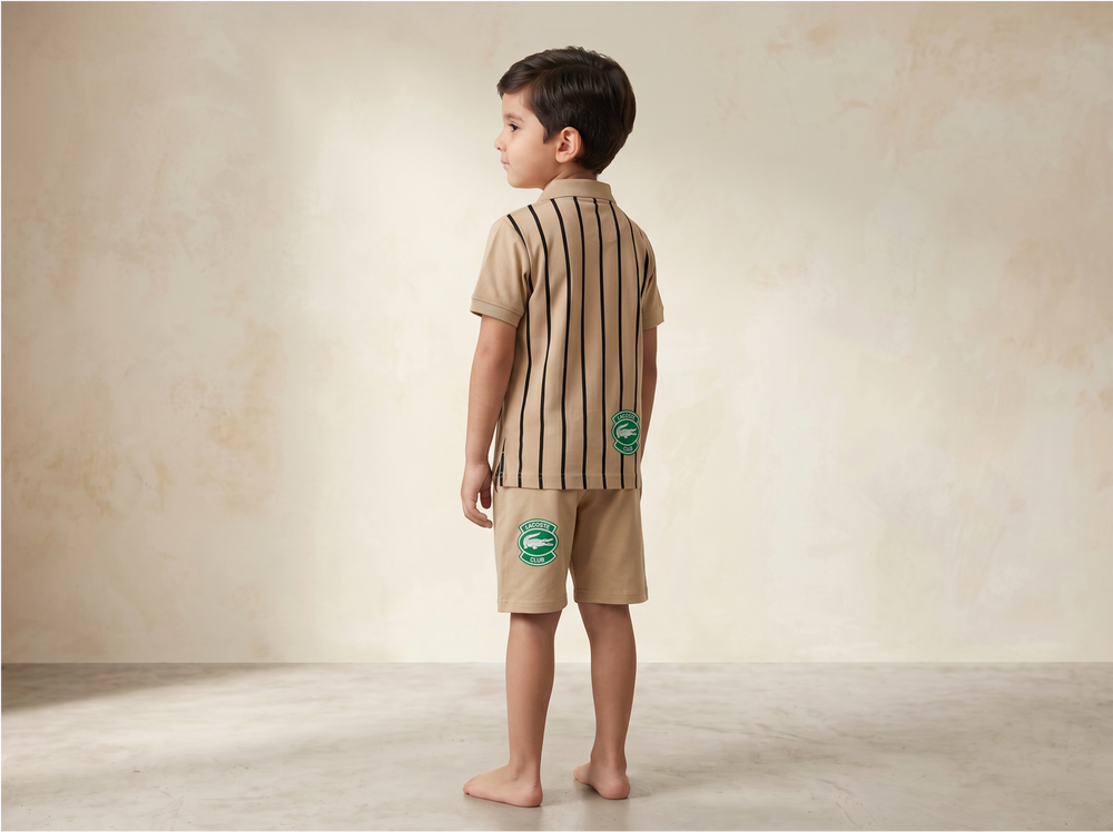 Polo Shirt with Shorts for Kids