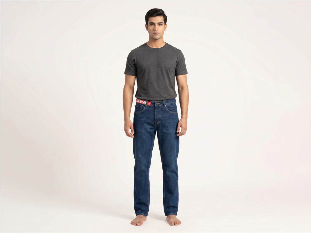 Denim Wear Blue Jeans for Men