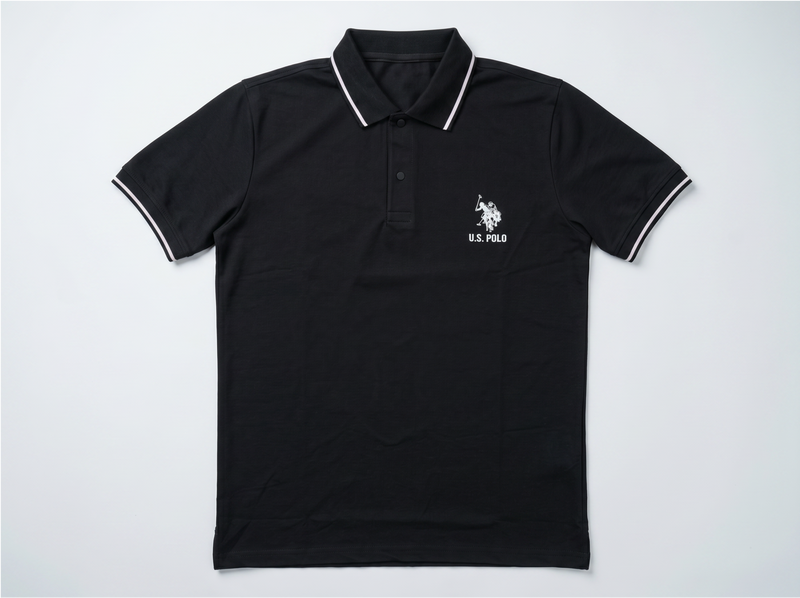 U.S Polo Black Shirt for Men