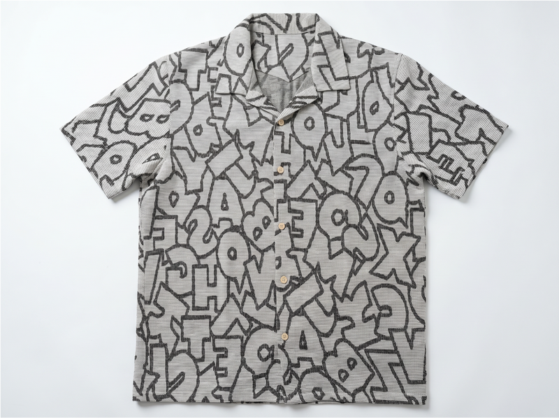 Zara Printed Grey Button Shirt for Men