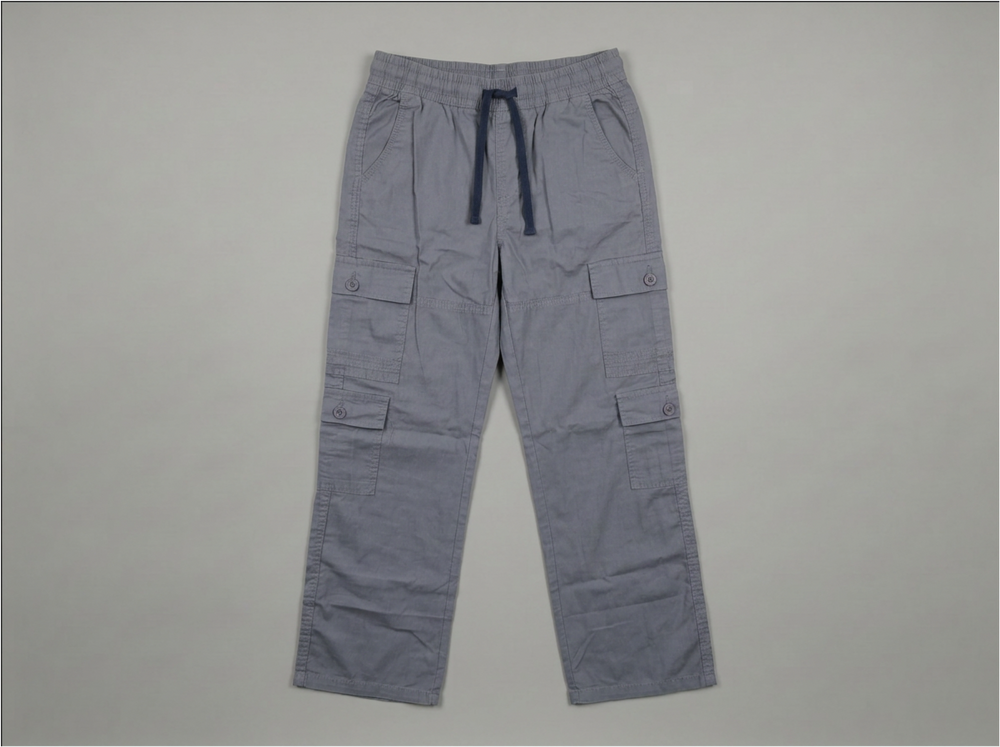 Grey Cargo Trouser for Boys