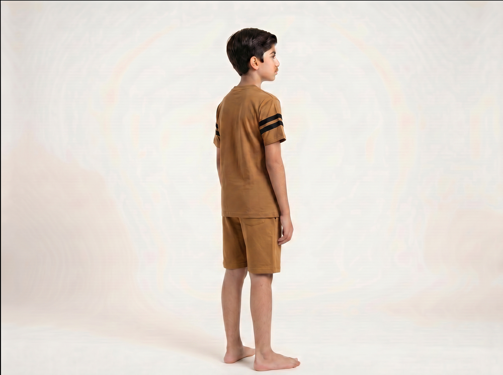 Adidas Brown T-shirt for Boys